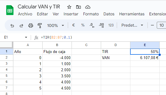 como-calcular-el-van-y-la-tir-con-excel