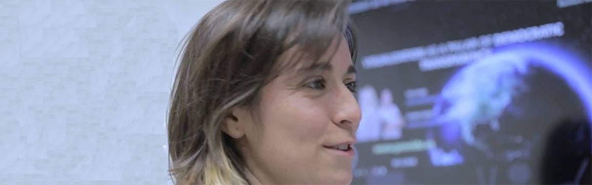 Sandra Cobos, alumna del Máster en Visual Analytics & Big Data