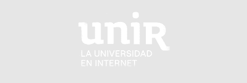 UNIR logo vertical blanco