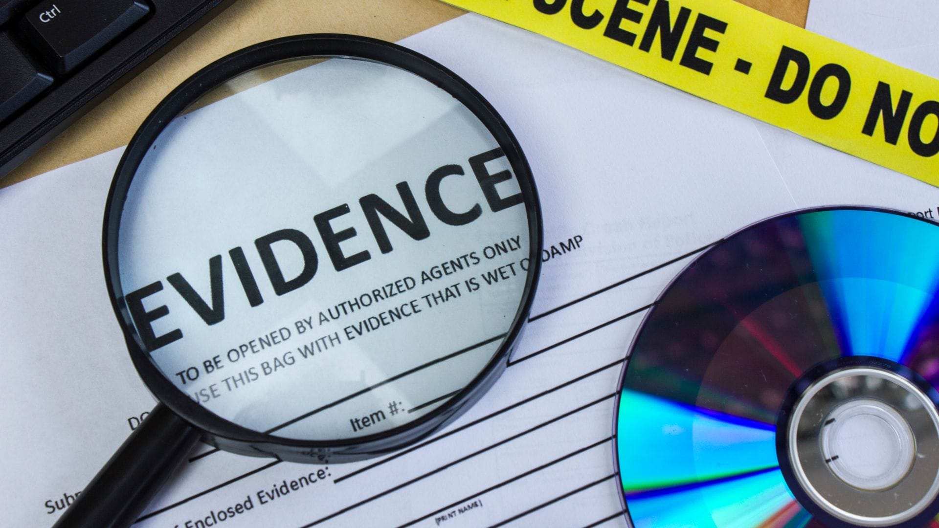 informe forense - evidencia