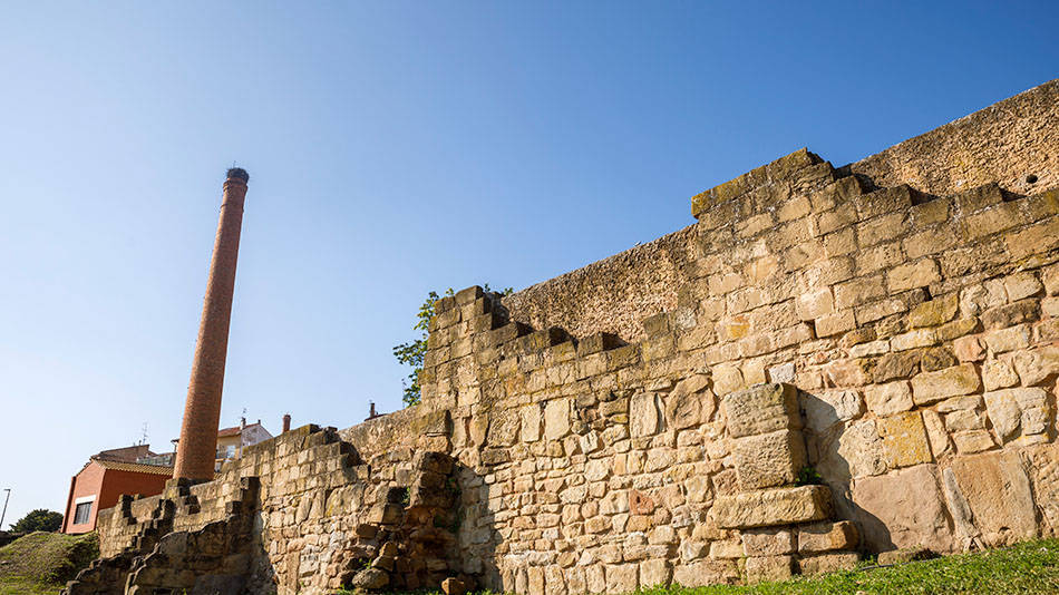 Yacimiento romano de La Clínica, en Calahorra.