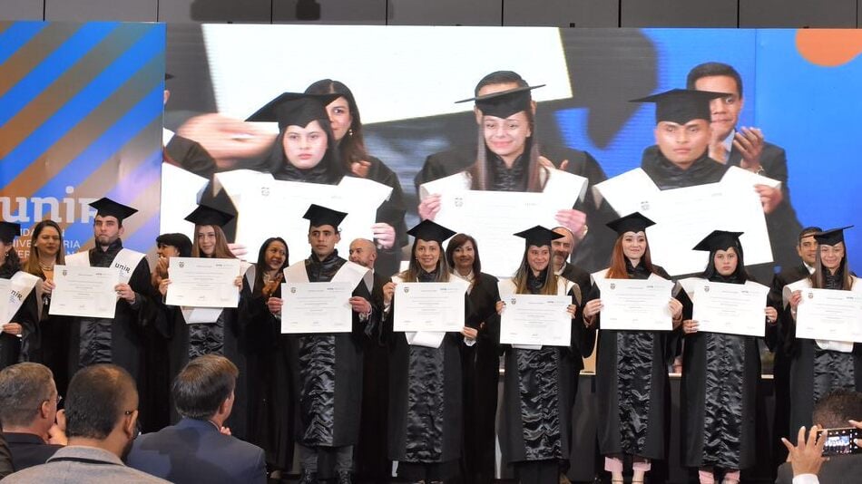 Graduandos colombianos.