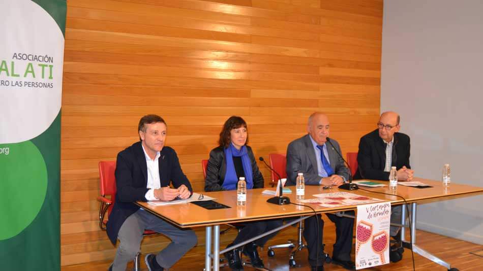 Presentación V Certamen Brindis Literario en Logroño