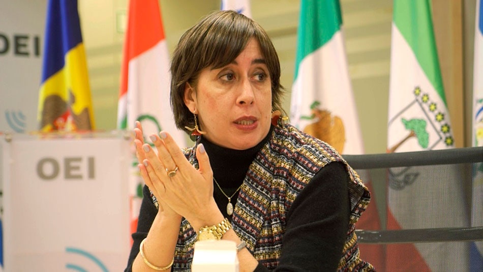 Ana Capilla, directora de Educación Superior y Ciencia de la OEI.