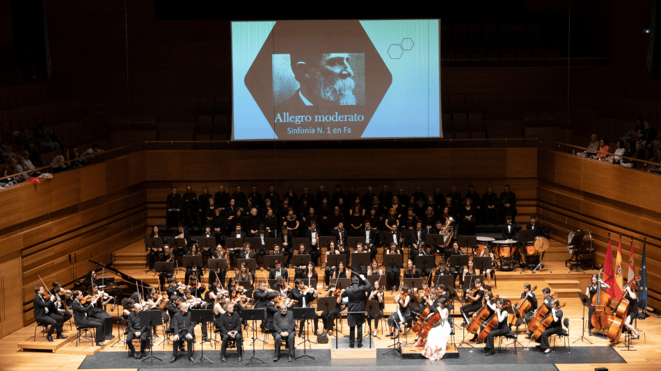 Ernesto Monsalve durante el concierto "Diálogo por la Paz"