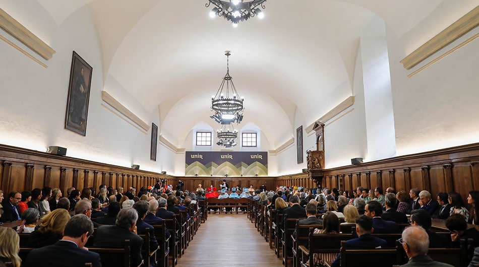 Acto Investidura Honoris Causa en San Millán de la Cogolla.