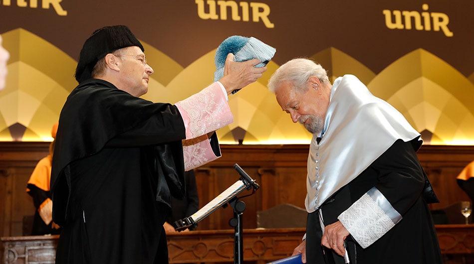 Gonzalo Celorio, doctor honoris causa por la UNIR.