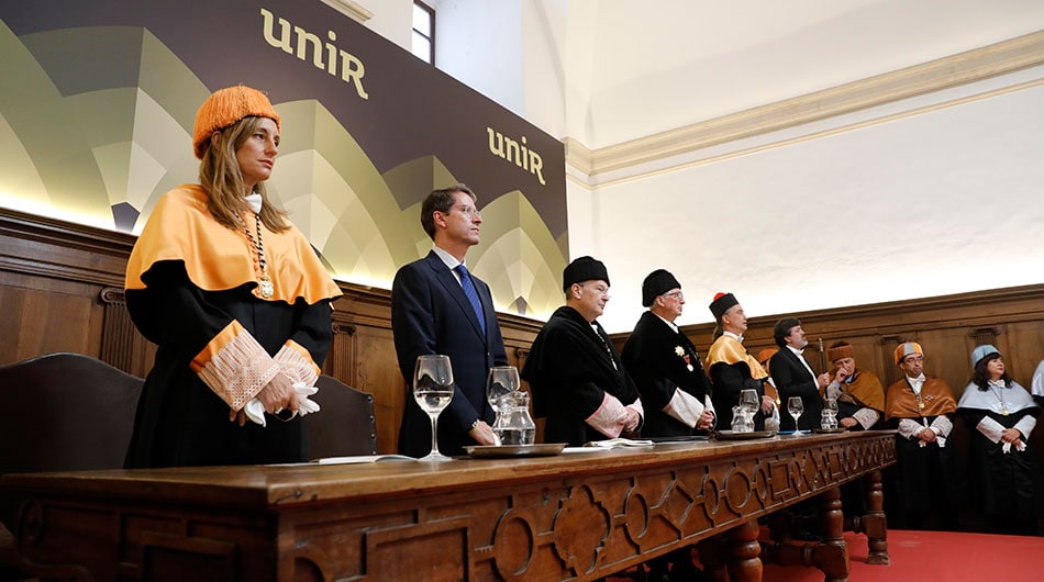 Presidencia Acto Investidura Doctor Honoris Causa.