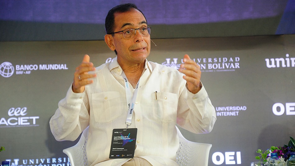 José Consuegra, rector de la Universidad Simón Bolívar y presidente de la Asociación Colombiana de Universidades (ASCUN)