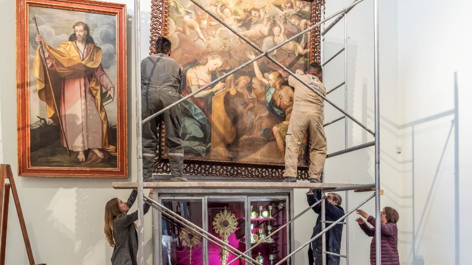 Las obras de Bitti tienen 400 años y se encuentran en su estado original