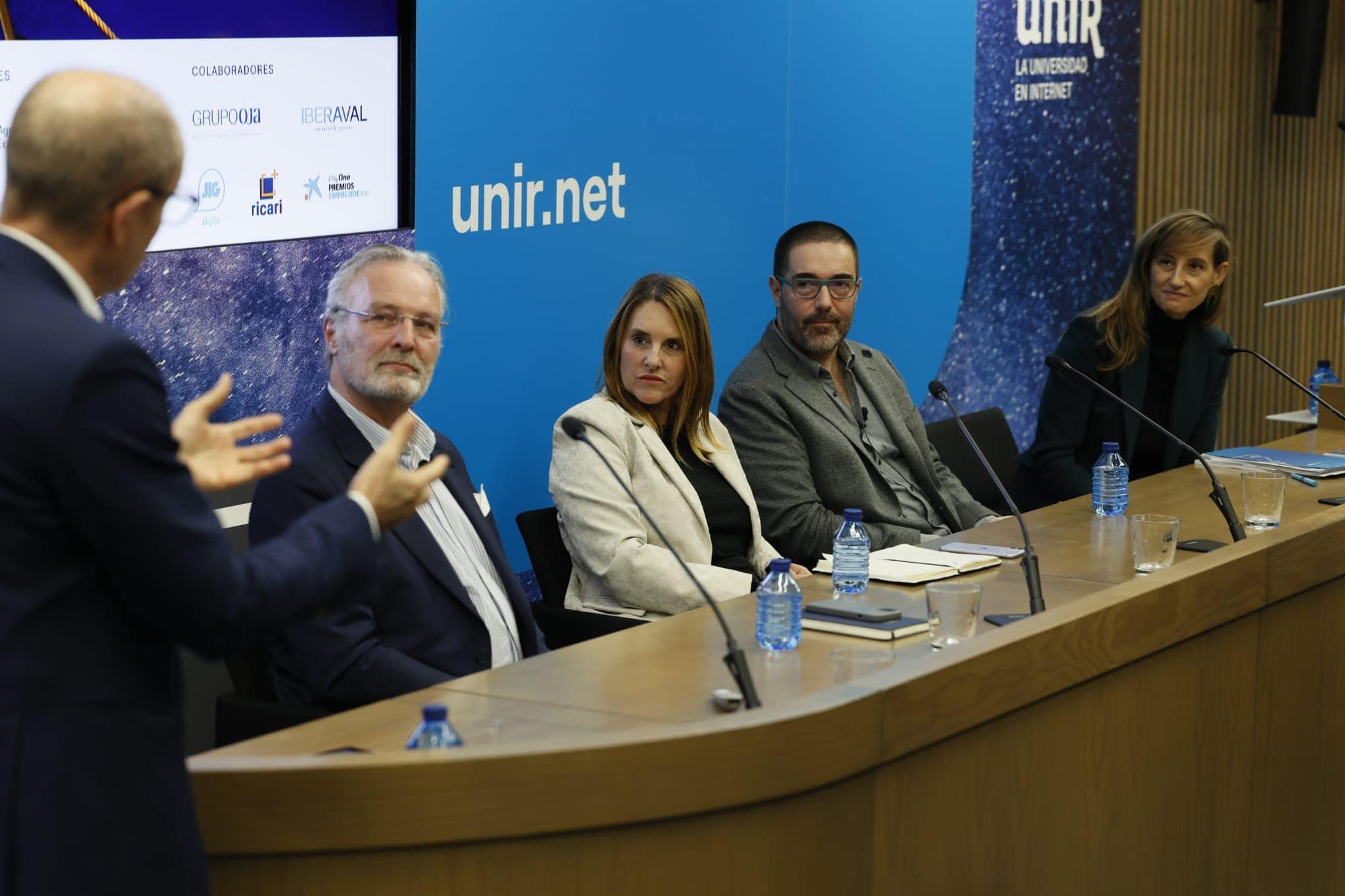 Mesa redonda de la jornada “Una visión internacional de nuestro ecosistema emprendedor”.