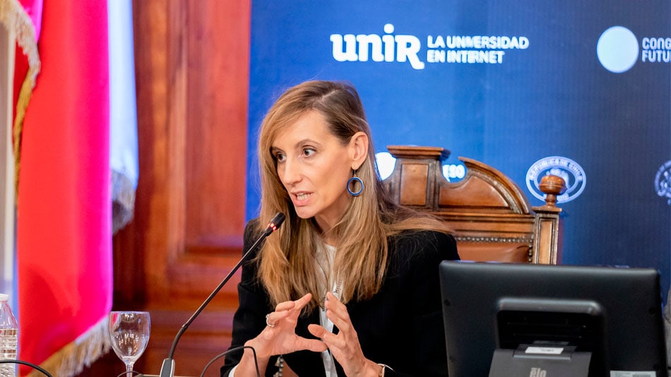 Isabel Díez Vial, vicerrectora de Desarrollo e Impacto Económico y Social de UNIR.