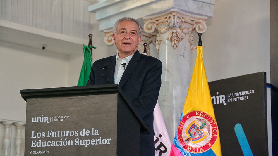General (RA) Óscar Naranjo, presidente del Consejo Social de UNIR en Colombia.