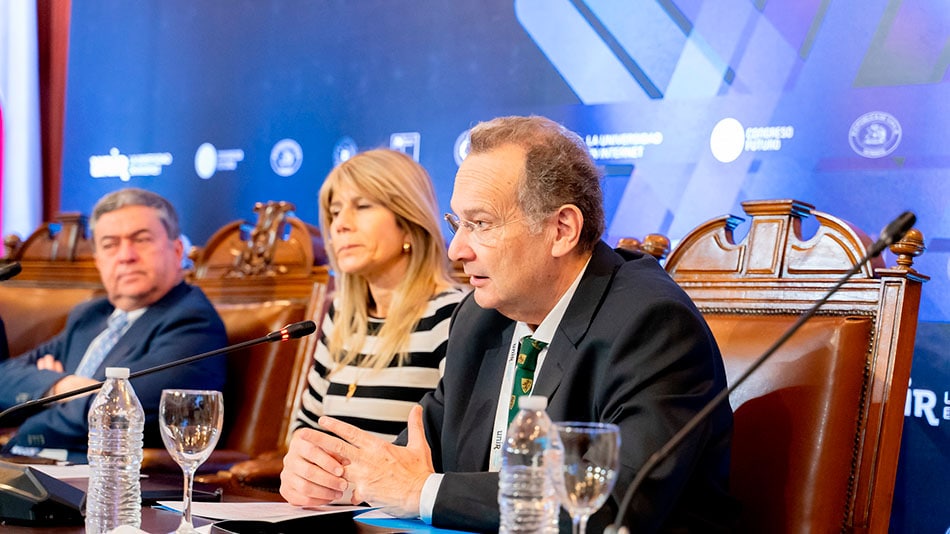 José María Vázquez García-Peñuela, rector de la Universidad Internacional de La Rioja (UNIR).