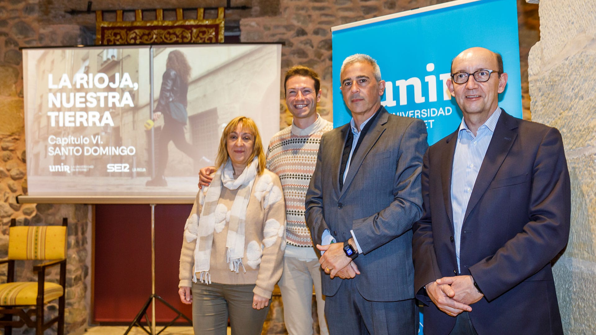 Presentación podcast "La Rioja, nuestra tierra", dedicado a Santo Domingo de la Calzada.