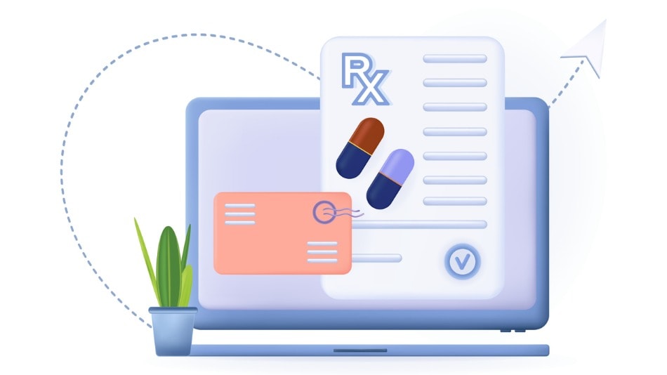 Farmacia online 3d. Receta electrónica rx por correo electrónico