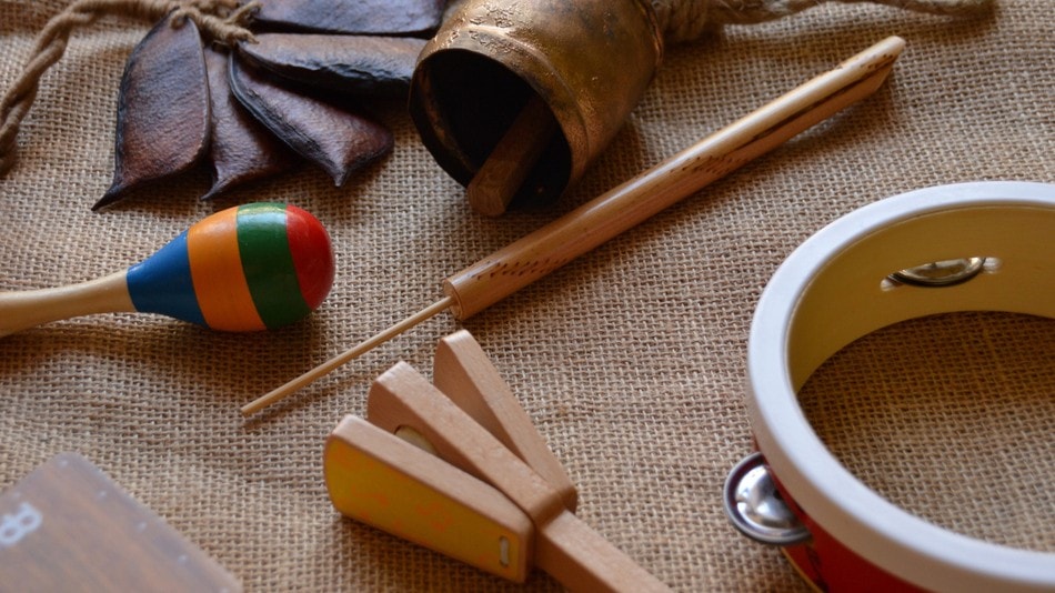 Instrumentos de música para niños