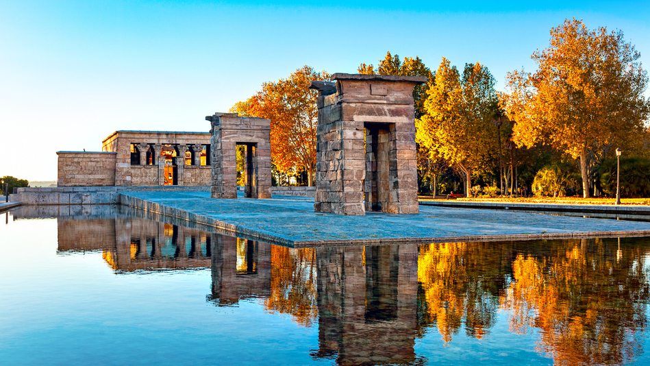 Templo de Debod, Madrid, España