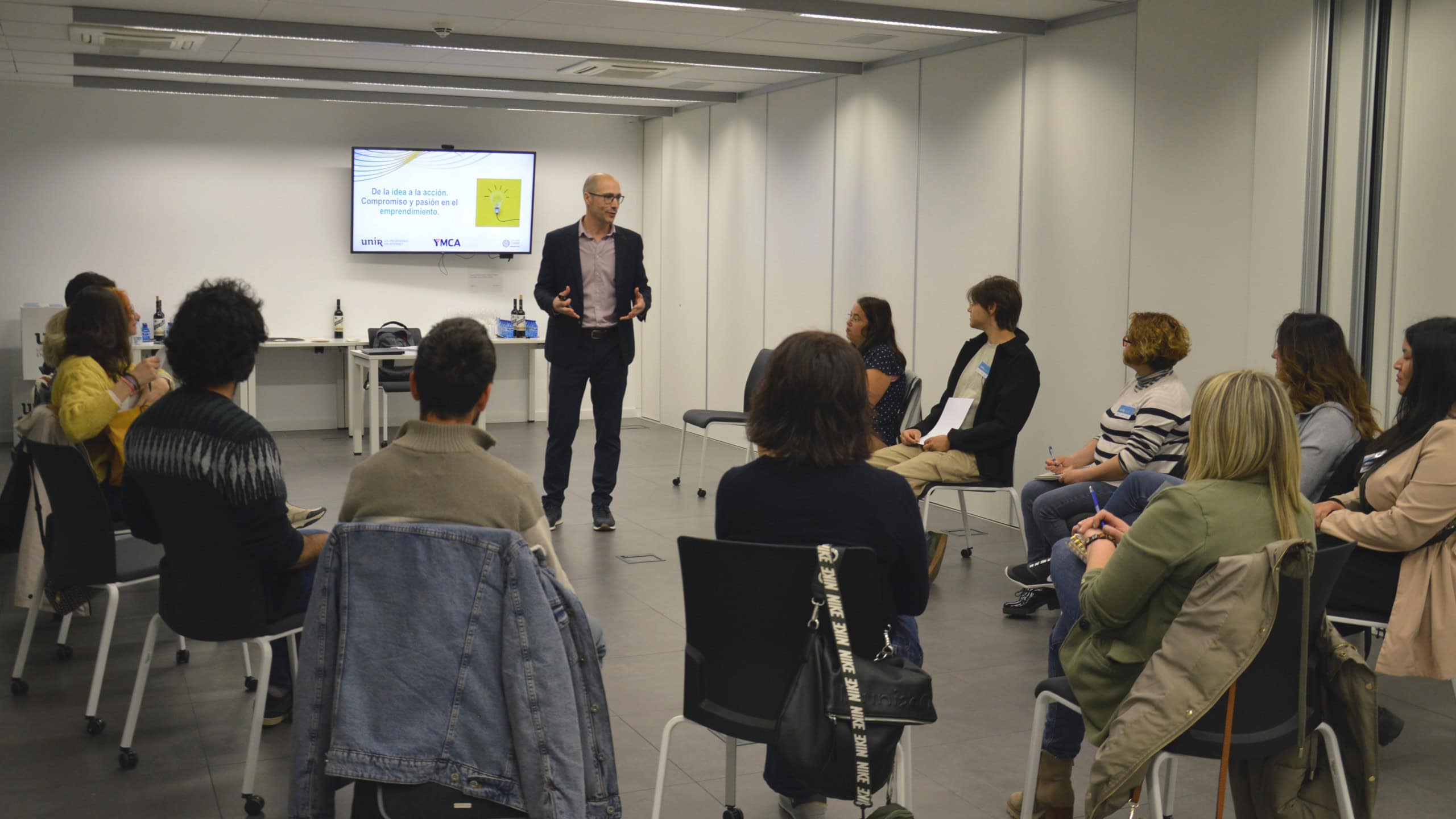 Jornada sobre emprendimiento en entornor rural celebrada en UNIR.