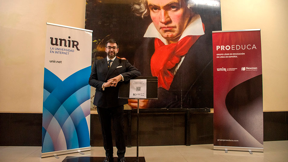 Ernesto Monsalve Álvarez, director de orquesta y director de Proyectos de Música y Artes Escénicas de UNIR.