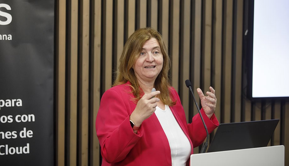 Francisca Rubio, gerente de Gaia-X España, resaltó la importancia de la escalabilidad e interoperabilidad de los espacios de datos.