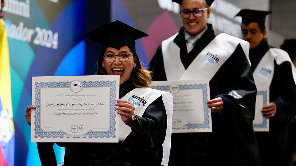 Los estudiantes destacan a UNIR por su ‘Excelencia Académica’ con una valoración de 9,45 sobre 10.