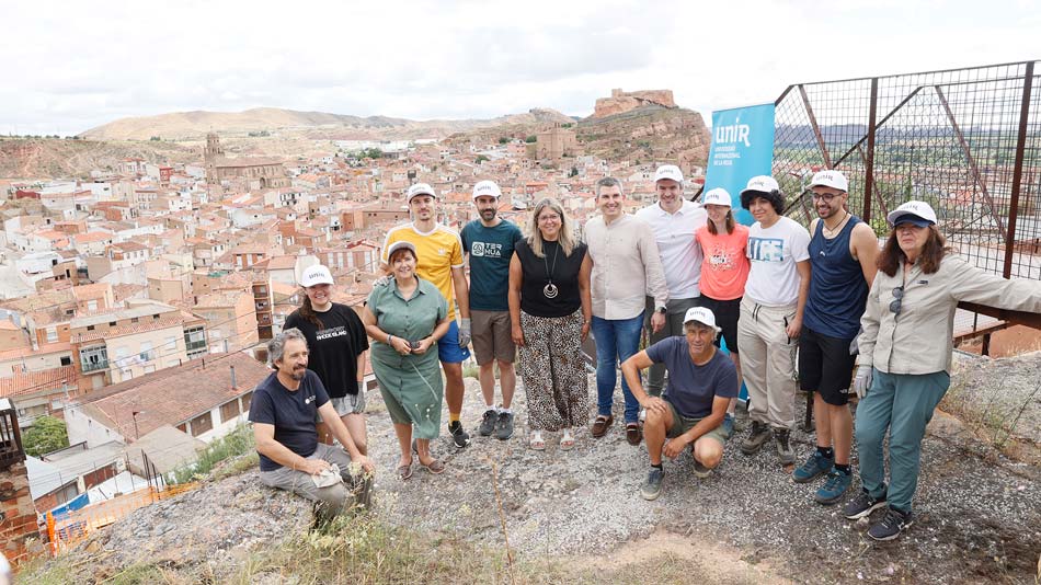 Inauguración Campos Experimentales Arqueología de UNIR en Arnedo.