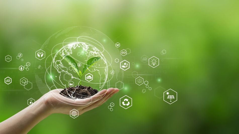Concepto de tecnología ambiental, Consultor de Sostenibilidad