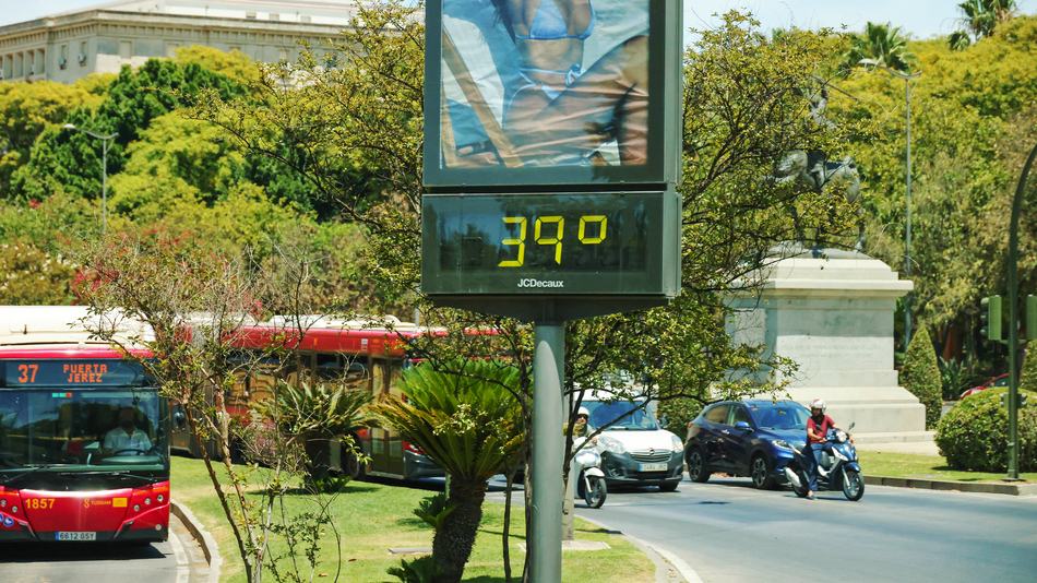 Una ola de calor tiene lugar cuando una masa de aire cálido y seco se instala sobre una región