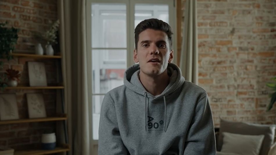 Unai Garma, paciente rehabilitado y cofundador de A90º.