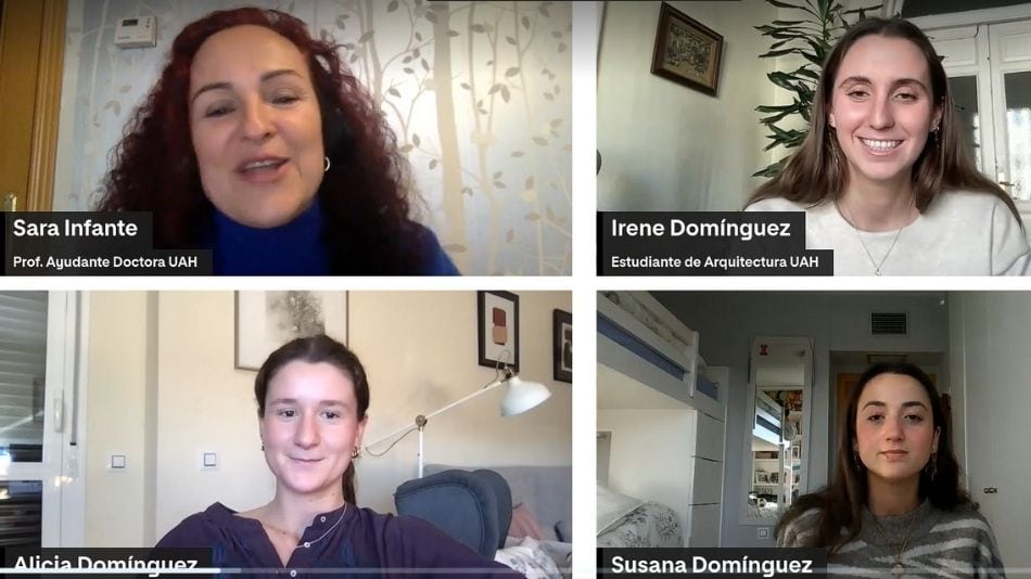 Las jóvenes contaron sus experiencias personales en la creación de contenidos.