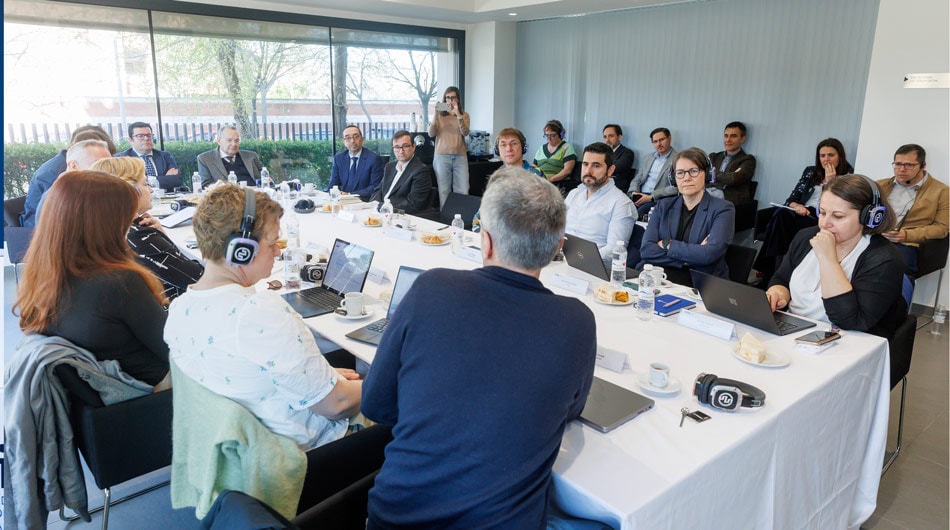 Reunión de trabajo de ASSAI, en la que ha participado el consejero de Hacienda, Gobernanza Pública, Sociedad Digital y Portavocía del Gobierno de La Rioja, Alfonso Domínguez.