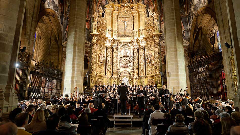 "La Pasión de Jesús Nazareno" en su estreno logroñés.