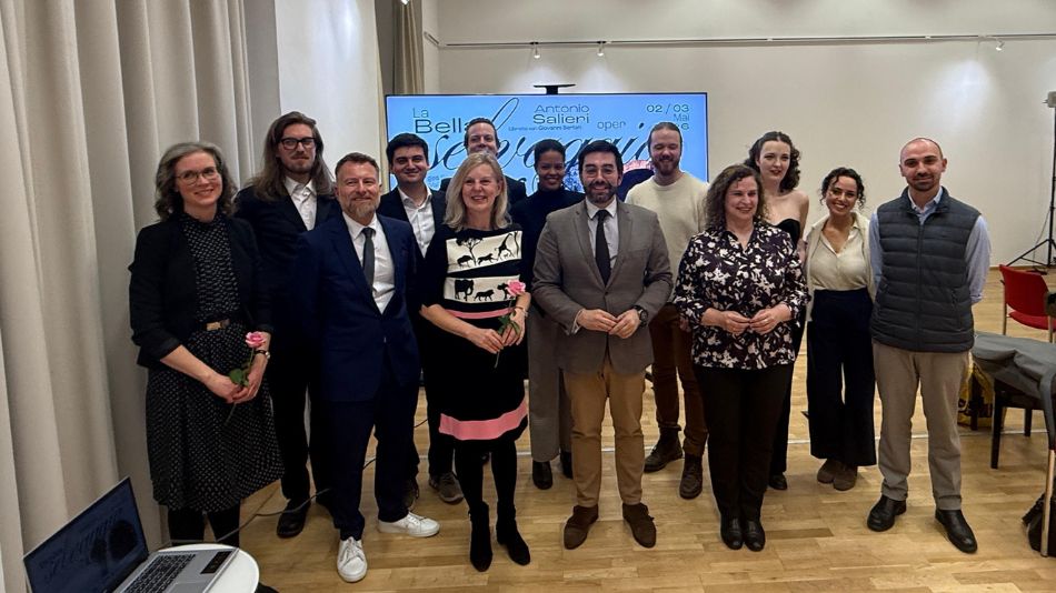 El acto se realiz&oacute; en la sede del Instituto Cervantes de Viena.