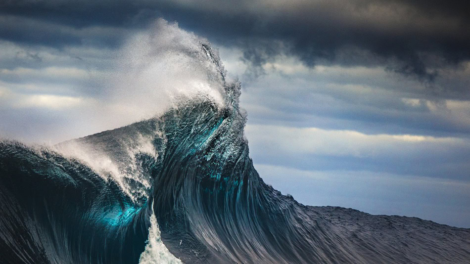 Uno de los recursos inagotables o perpetuos son las olas de la mar