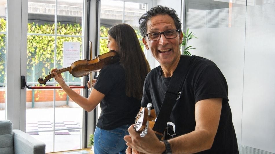Nacho Martínez, musicoterapeuta y profesor de UNIR.