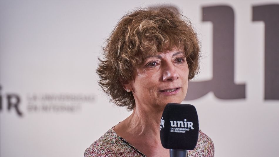 Paz Molero durante su intervención.