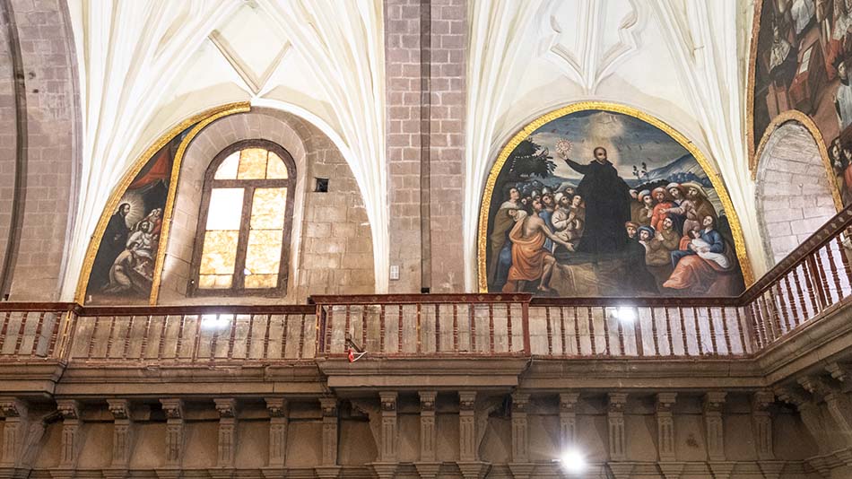 Una imagen del lugar donde se sit&uacute;an los lienzos.