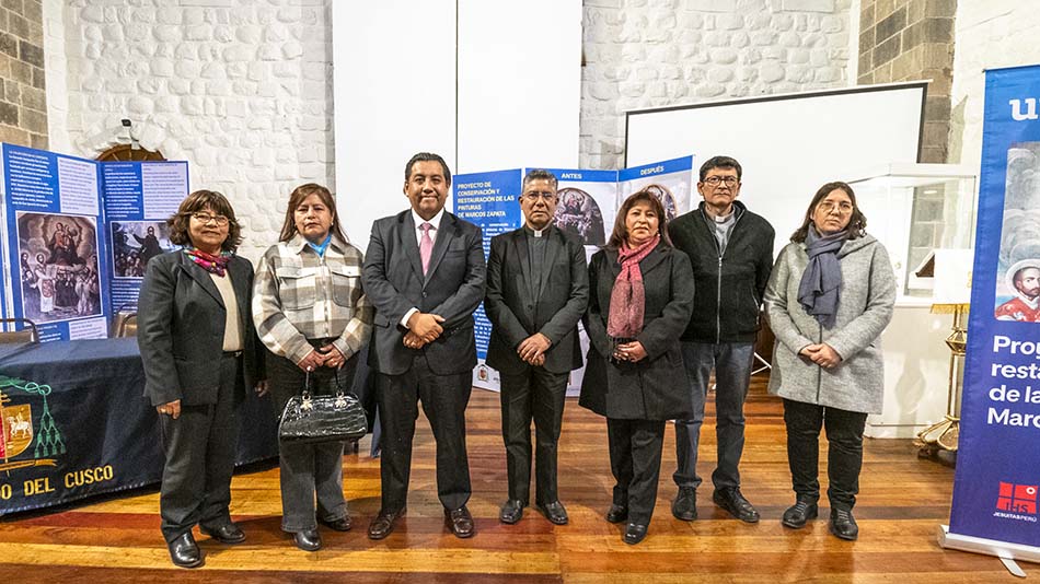 Algunas de las autoridades principales que participaron del acto.