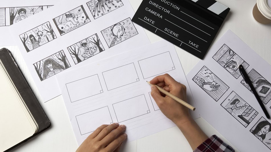 un tipo de guion audiovisual es el Storyboard