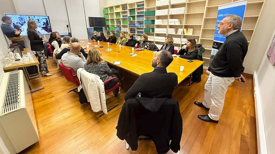 Charla de Manuel Herrera en la USAL de Buenos Aires.