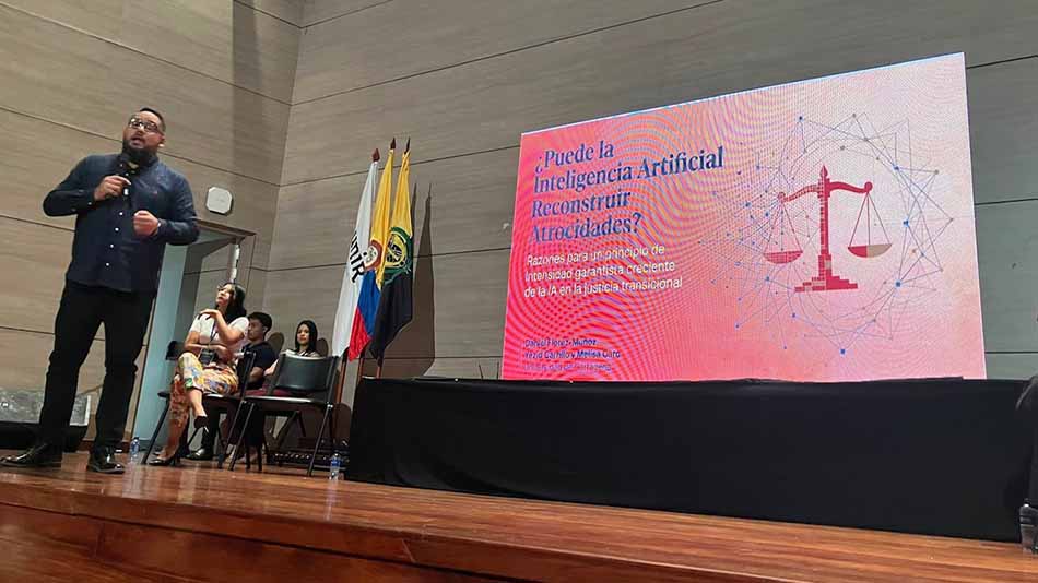 El espacio abordó diversas temáticas en torno a la IA y los derechos humanos.
