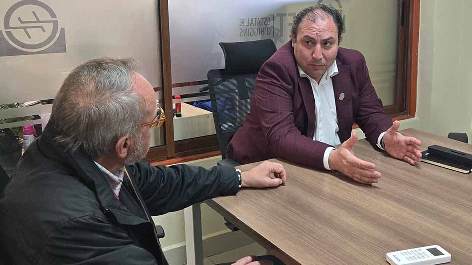 Adrián Pereira Santana, presidente de la Red de Centros de Formación Técnica Estatales (CFTECH) y rector del CFT Estatal de la Región de O’Higgins.
