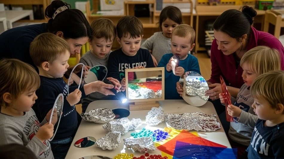 la denominada pedagogía de la luz orientadas a enriquecer las experiencias de aprendizaje mediante el uso de la luz