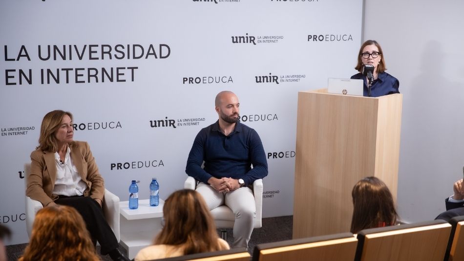 Gema Guzmán durante su intervención.