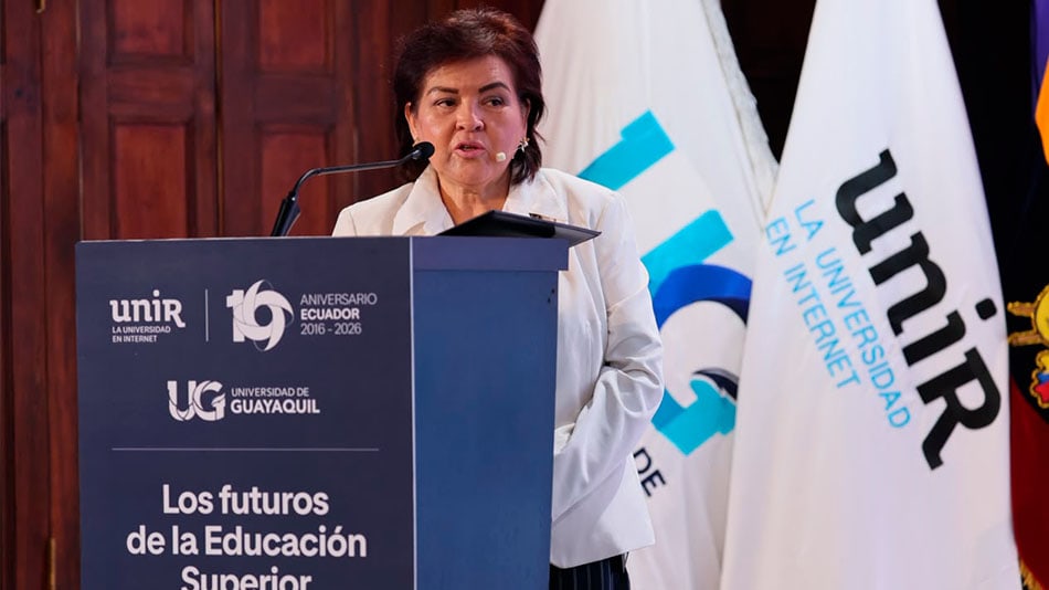 Ximena C&oacute;rdova, presidenta del Consejo de Aseguramiento de la Calidad de la Educaci&oacute;n Superior.