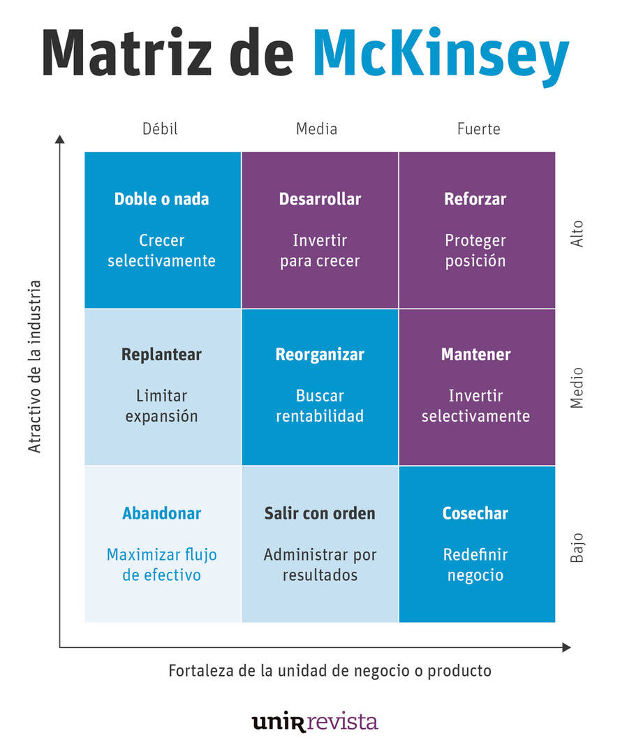 Matriz de Mackinsey