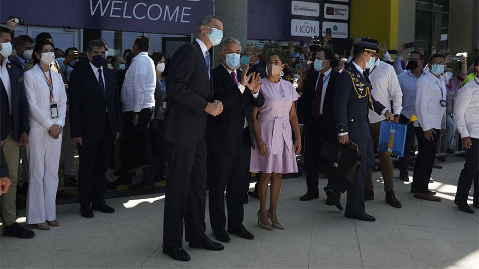 SM. Felipe VI y Presidente Duque Colombia