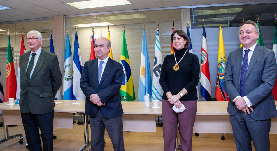 El acto fue realizado ayer en la sede de la OEI